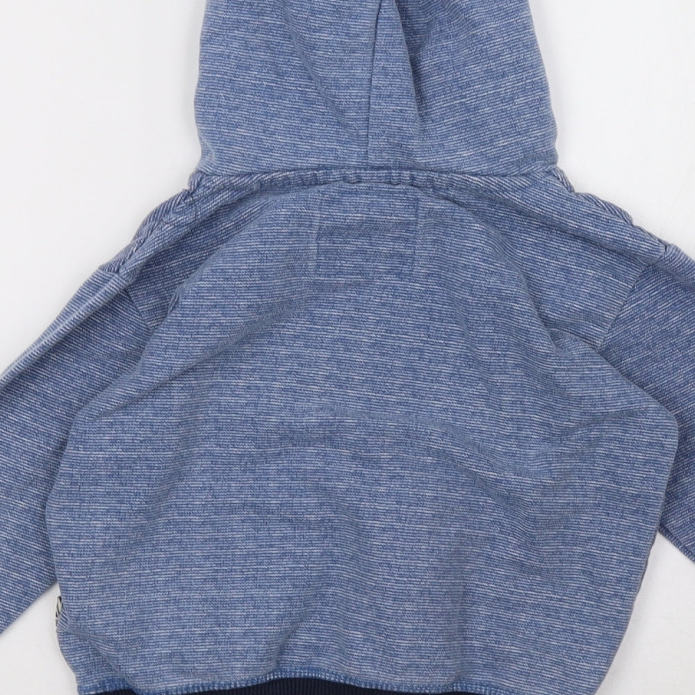 Lee Cooper Boys Blue Pullover Hoodie Size 7-8 Years