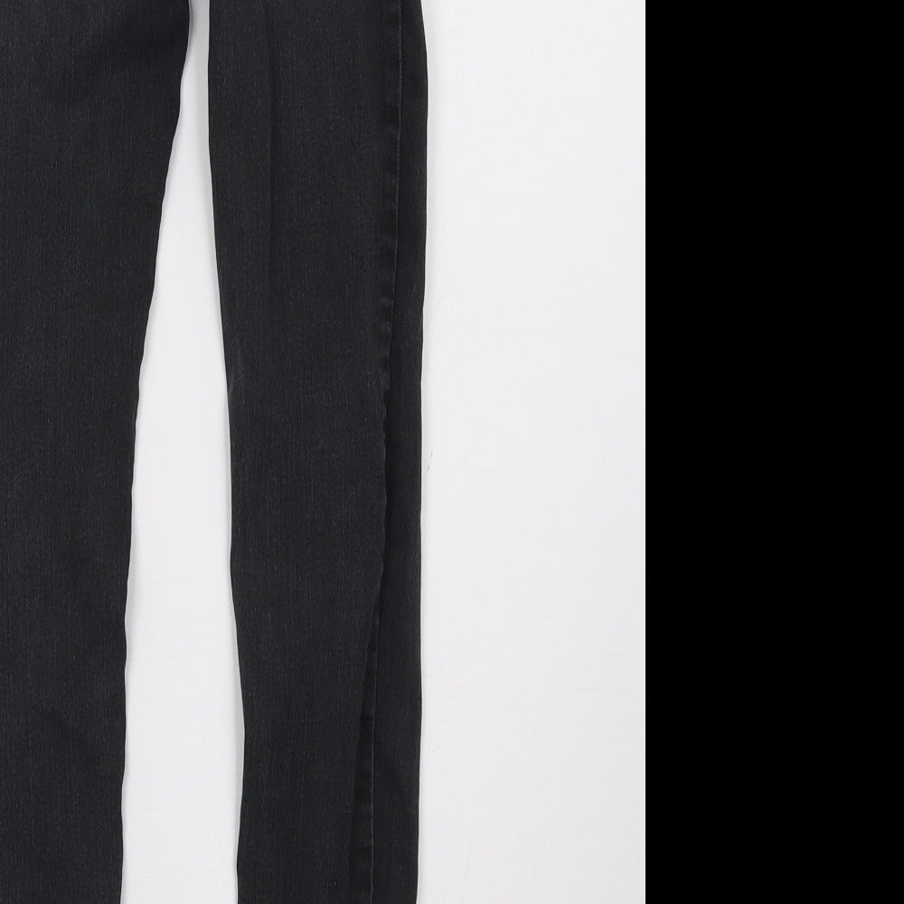 TU Girls Black Denim Skinny Jeans Size 10 Years