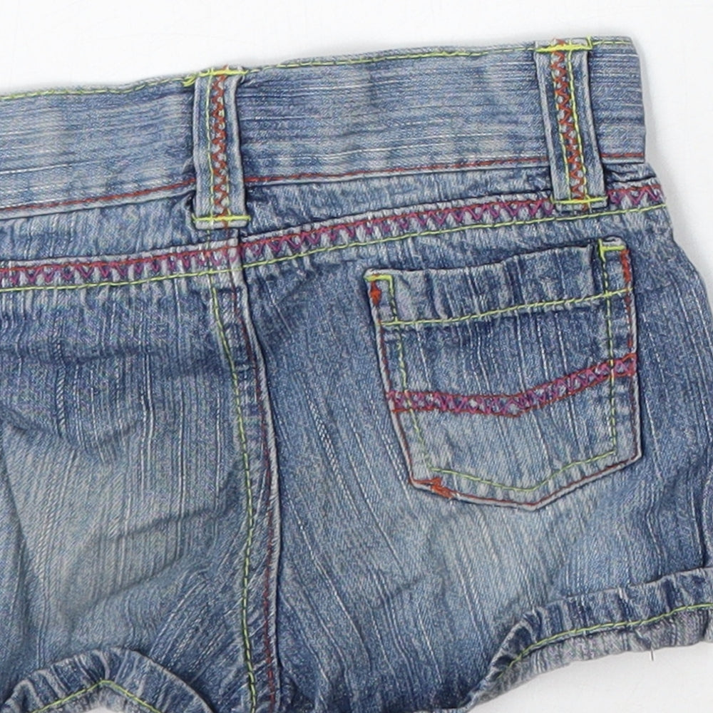 Preworn Baby Blue Cropped Trousers Size 9-12 Months