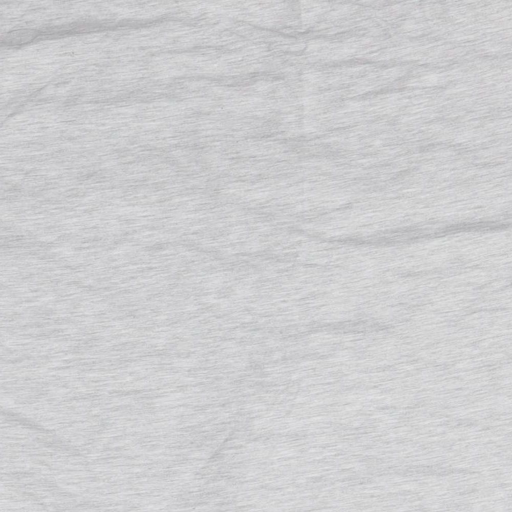 New Look Womens Grey Solid Top Pyjama Top Size M