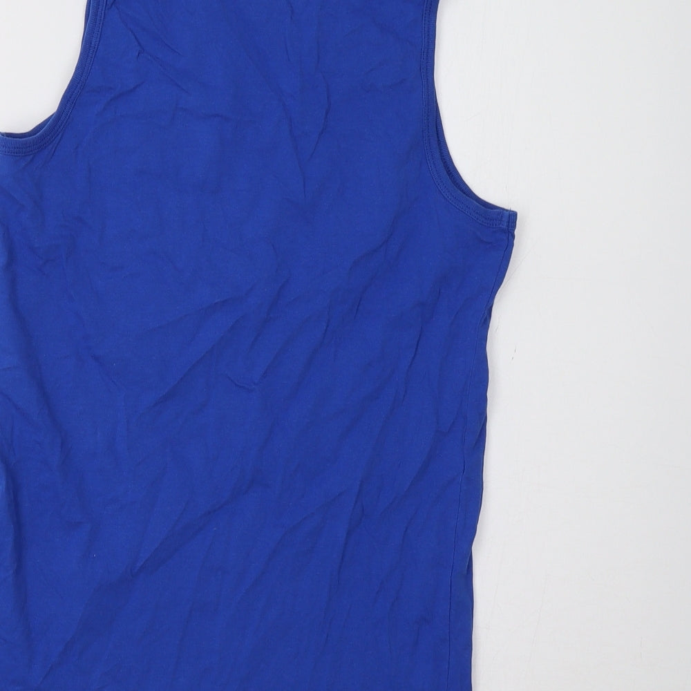 Primark Girls Blue Basic Tank Size 12-13 Years - New York
