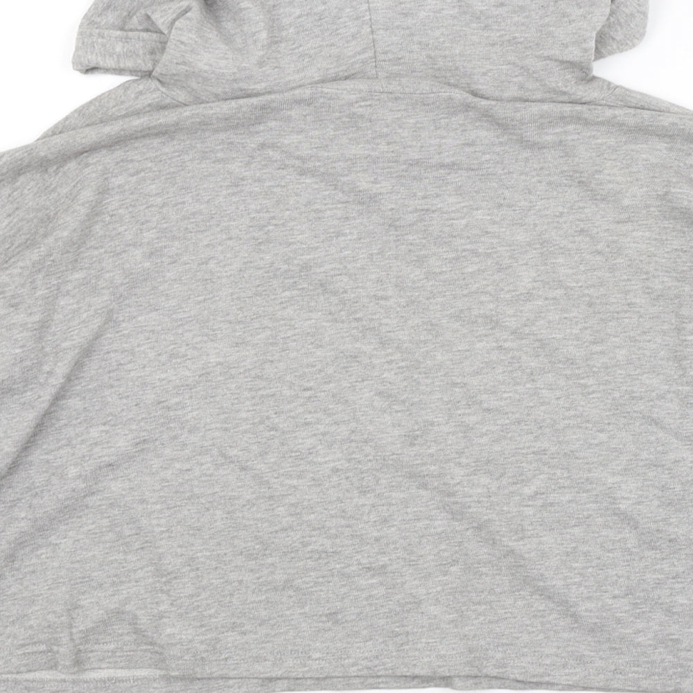 H&M Womens Grey Pullover Hoodie Size S