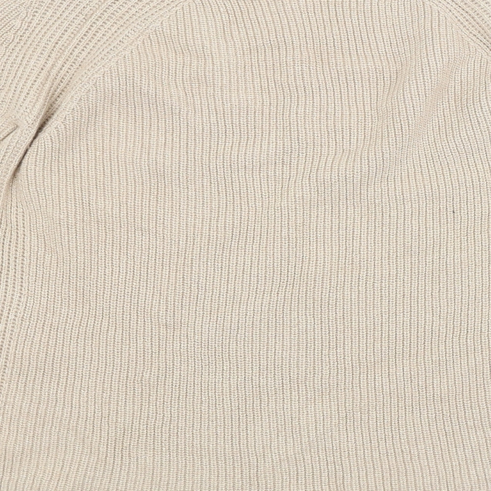 Preworn Womens Gold Pullover Jumper Size S