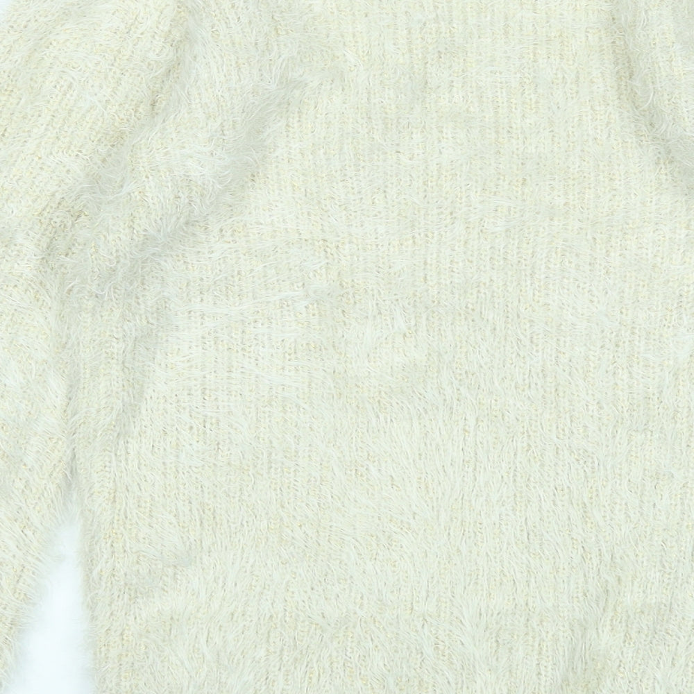 Misumi Womens Beige Pullover Jumper Size M