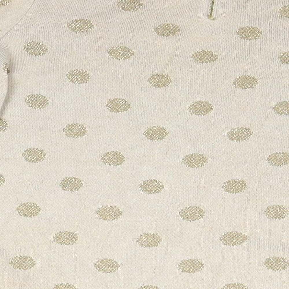 LC Waikiki Womens Green Polka Dot Pullover Jumper Size M