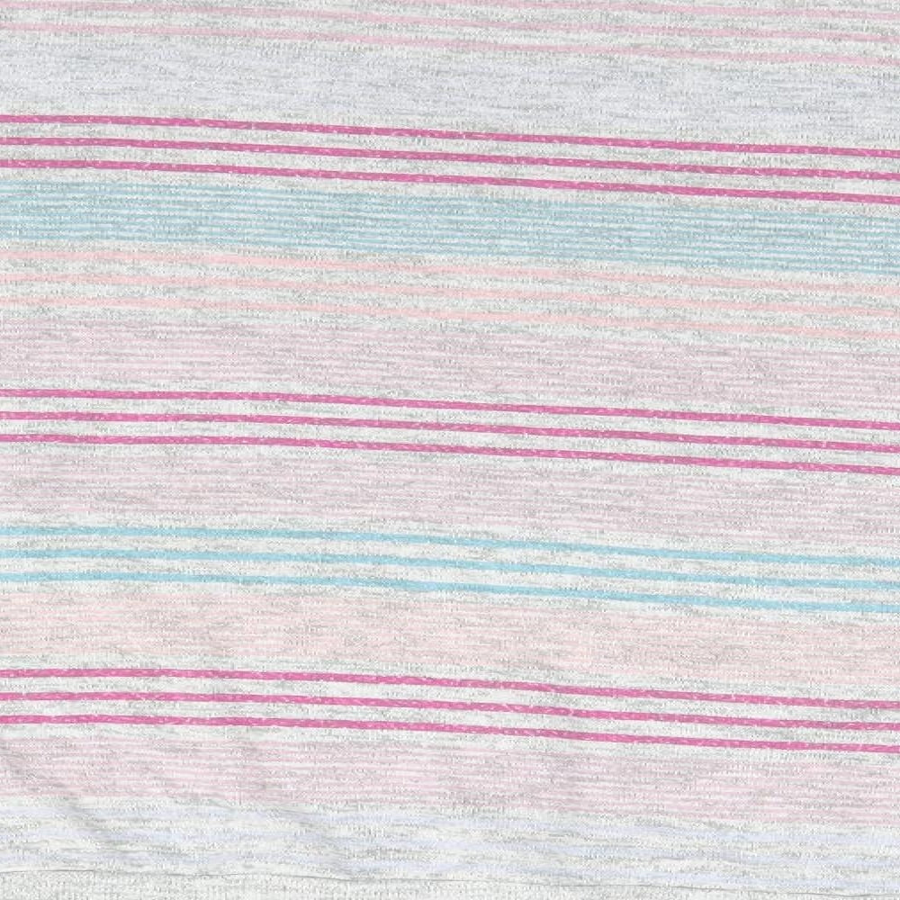 Marks & Spencer Womens Grey Striped Pullover Jumper Size 14