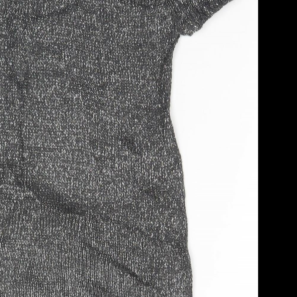 Jillian's Closet Womens Silver Pullover Jumper Size 4