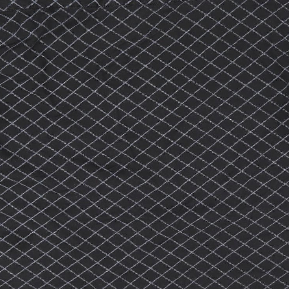 Freeport Mens Grey Check Button-Up Size L