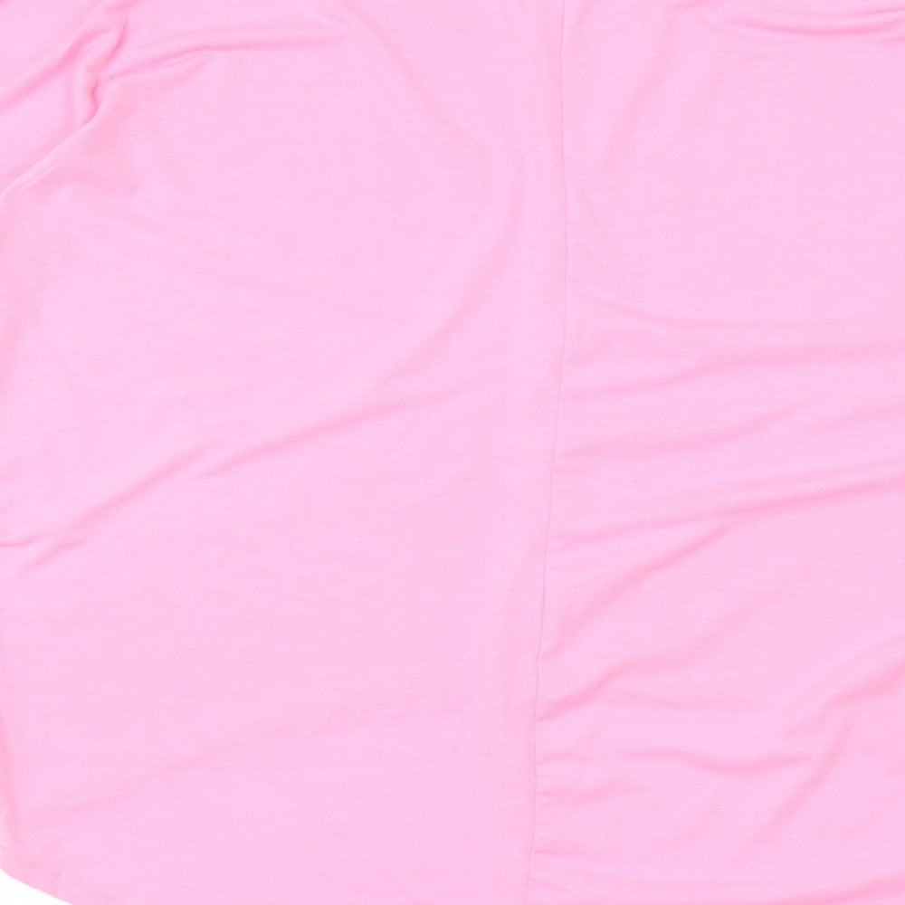 Preworn Womens Pink Basic T-Shirt Size M