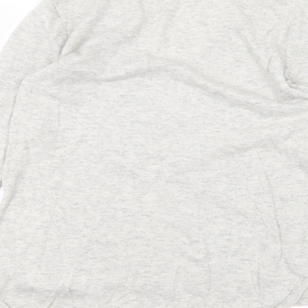 H&M Womens White Pullover Jumper Size XS