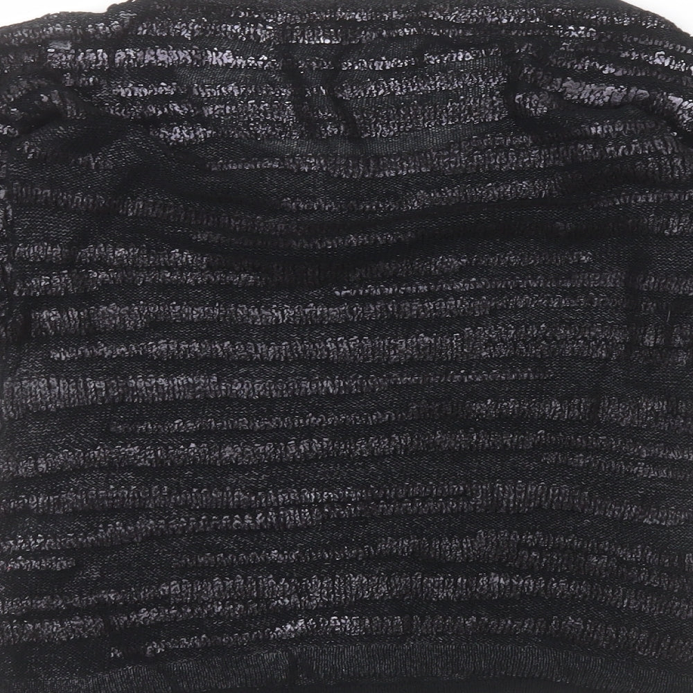 H&M Womens Black Basic T-Shirt Size XS