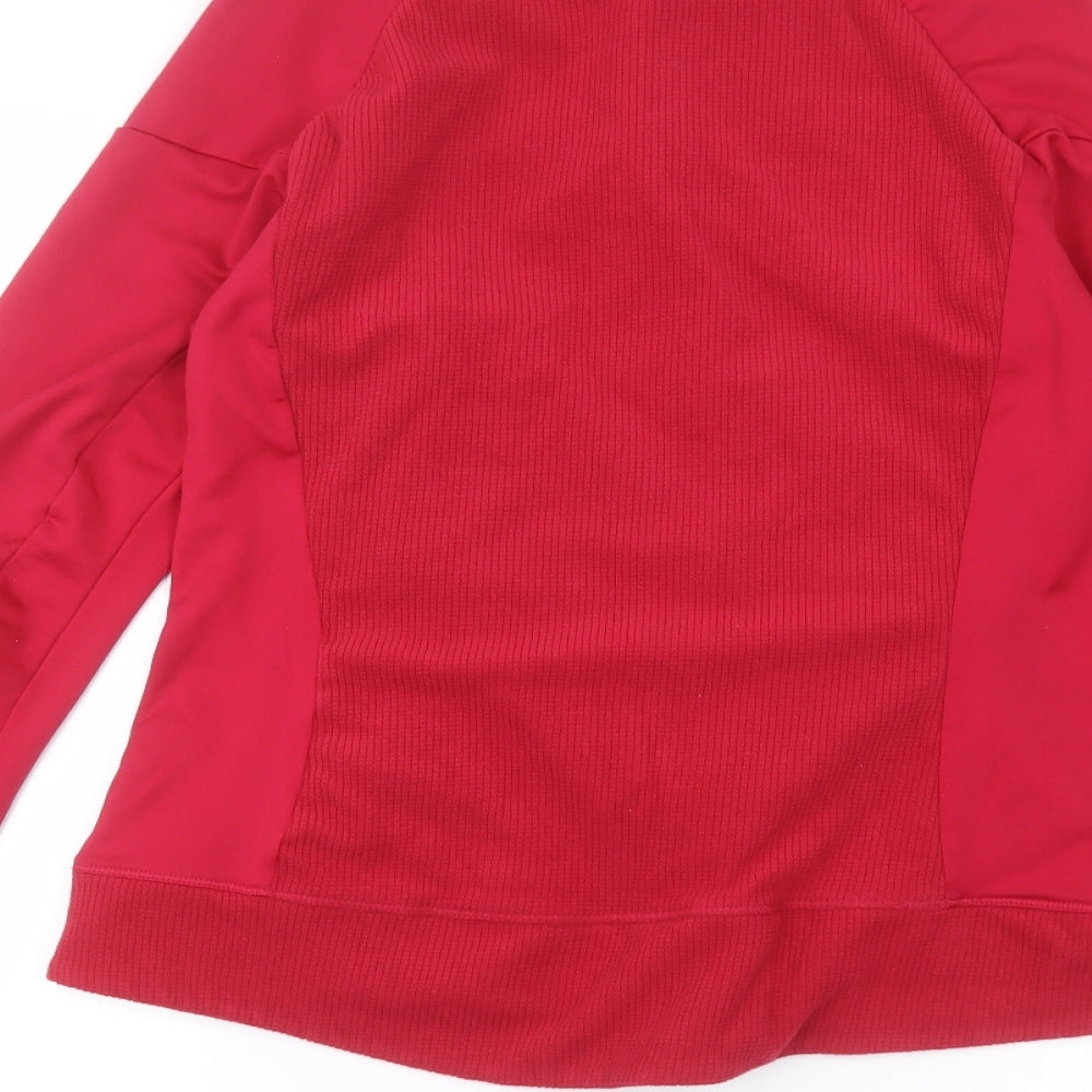 DECATHLON Womens Pink Full Zip Jumper Size L