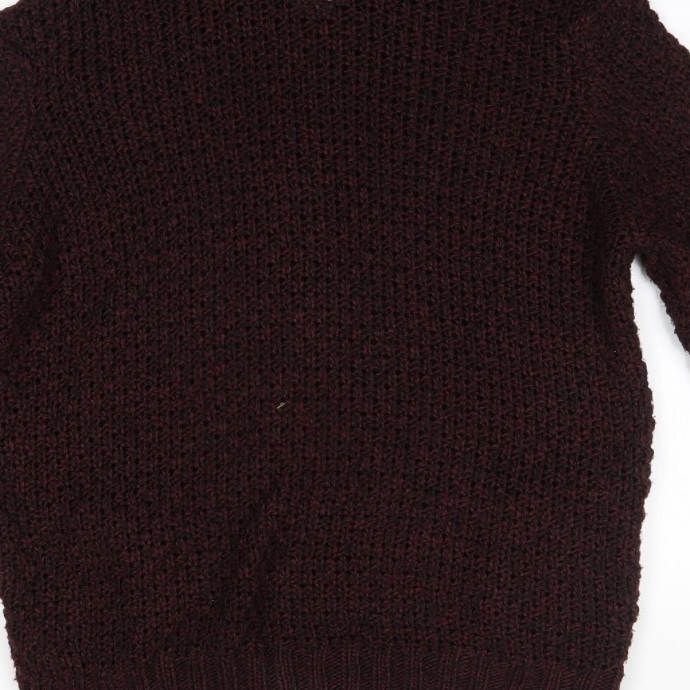 ASOS Mens Red Full Zip Sweatshirt Size M