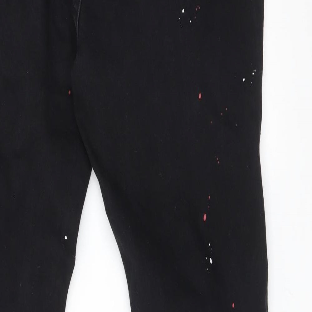 SHEIN Womens Black Skinny Jeans Size 30 L28 in