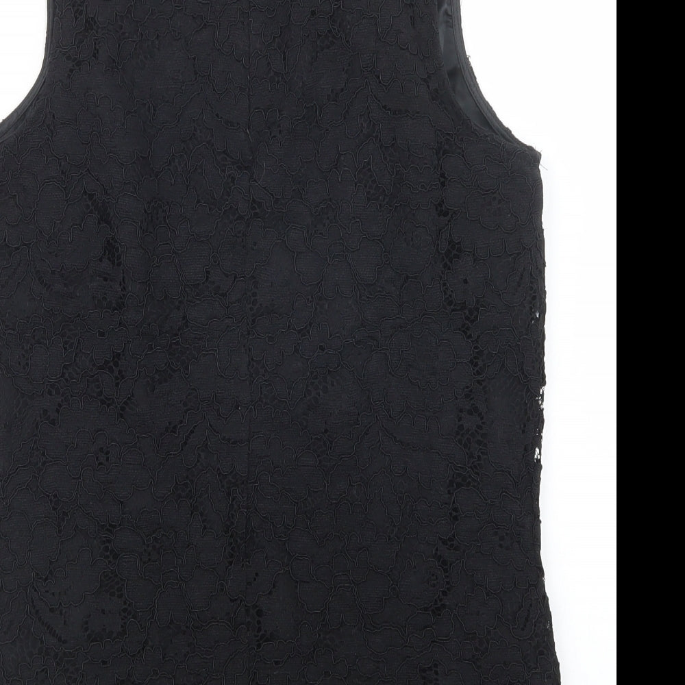 Very Womens Black Basic Blouse Size 10