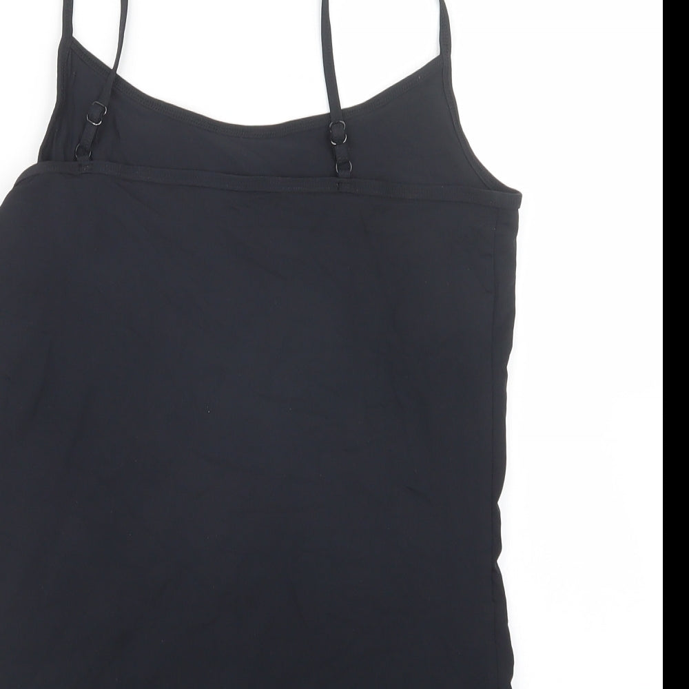 NEXT Womens Black Basic Tank Size 14