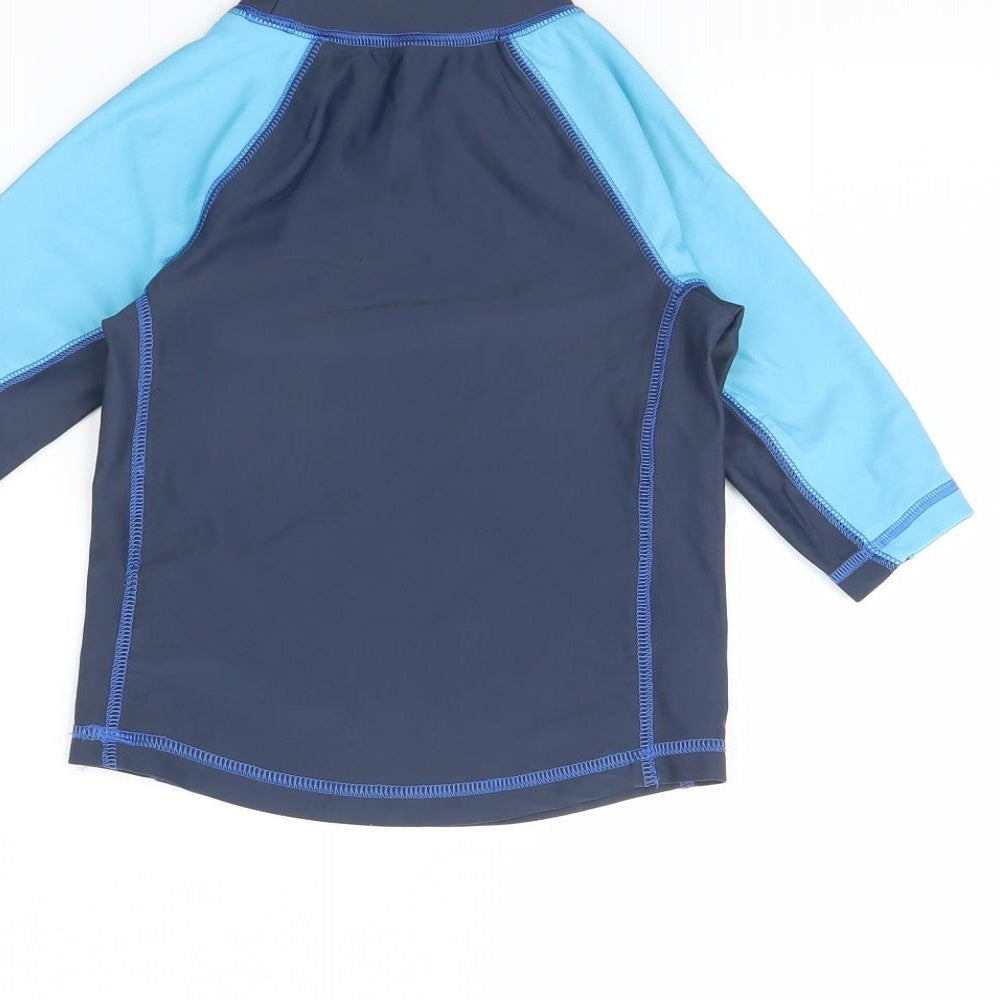 George Boys Blue Basic T-Shirt Size 4 Years