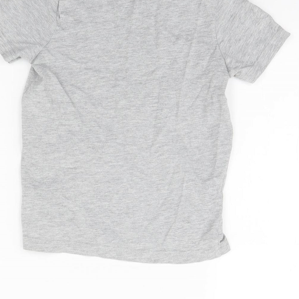 George Boys Grey Basic T-Shirt Size 4 Years