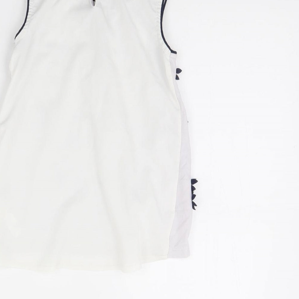 George Girls White Basic Tank Size 7 Years