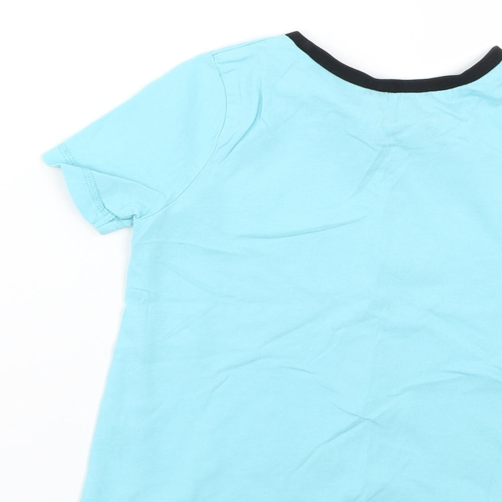 George Boys Blue Basic T-Shirt Size 4-5 Years