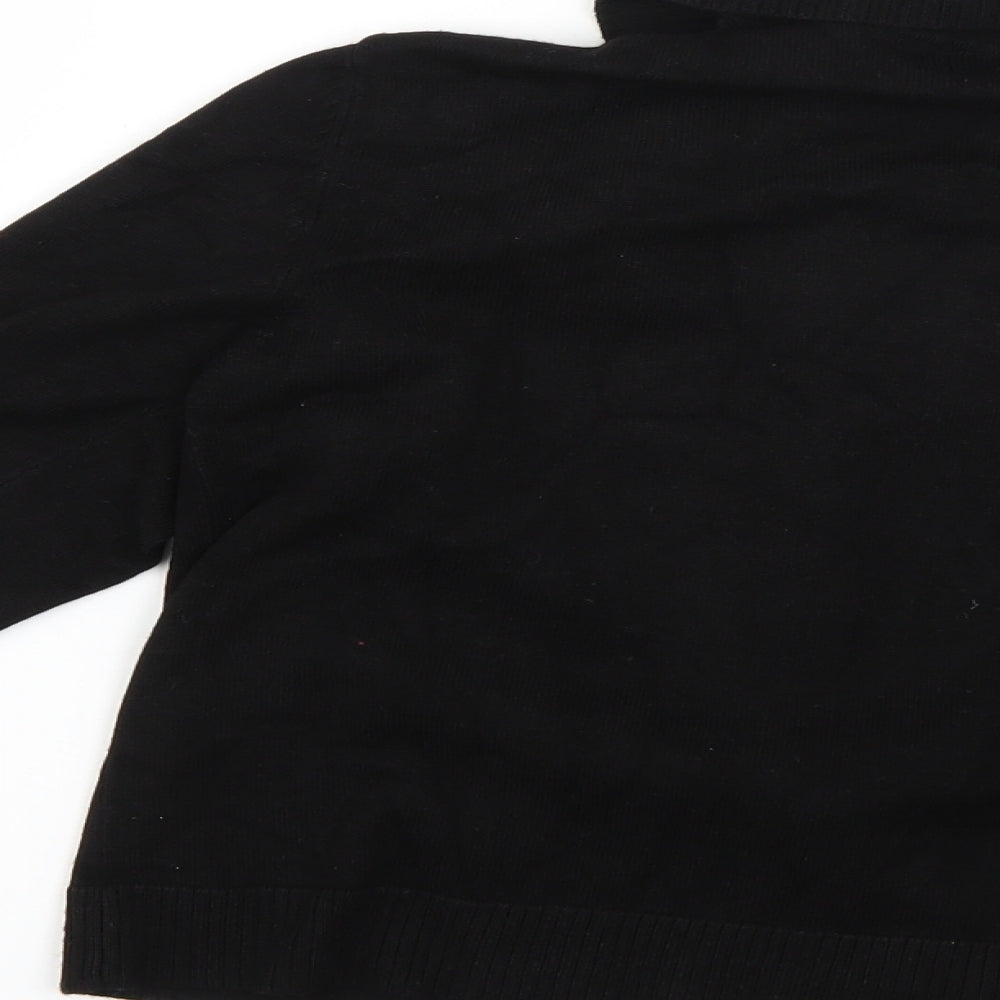 verve Womens Black Cardigan Jumper Size S