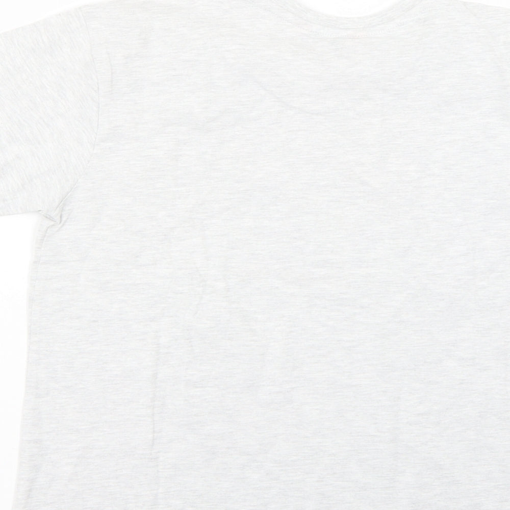 boux Womens Grey Top Pyjama Top Size 6