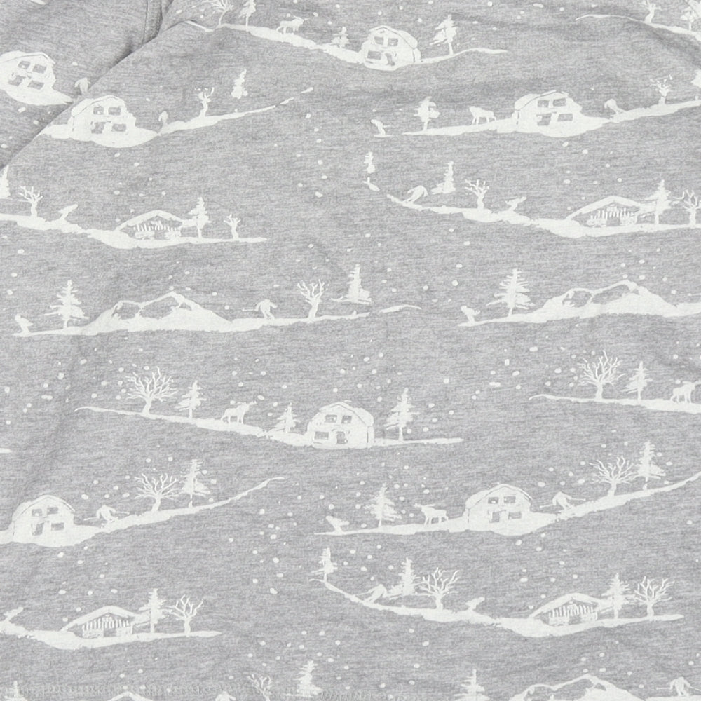 George Womens Grey Pullover Sweatshirt Size 8