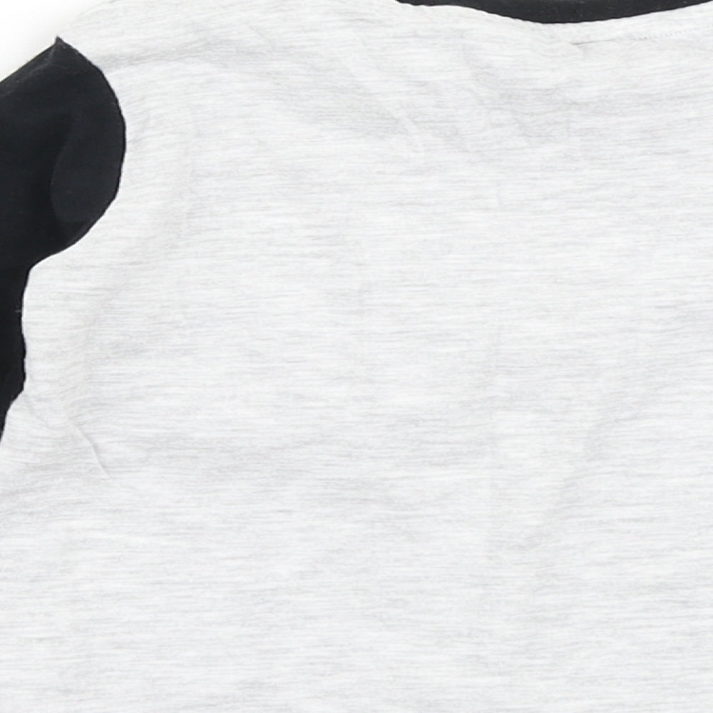 Fred & Flo Boys Grey Basic T-Shirt Size 12-18 Months