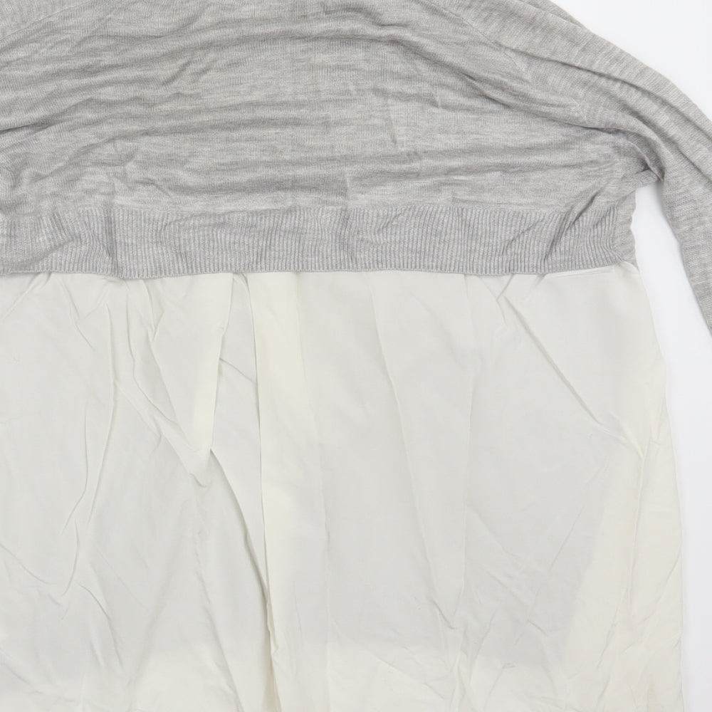 ASOS Womens Grey Pullover Sweatshirt Size 12