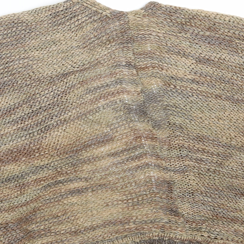 Atmosphere Womens Brown Wrap Jumper Size XS