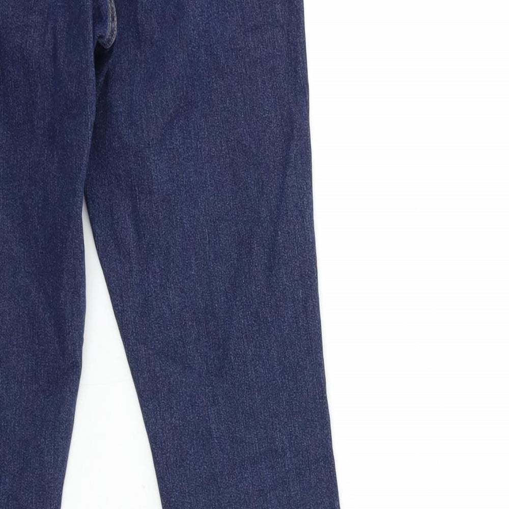 H&M Womens Blue Denim Skinny Jeans Size 28 in L29 in