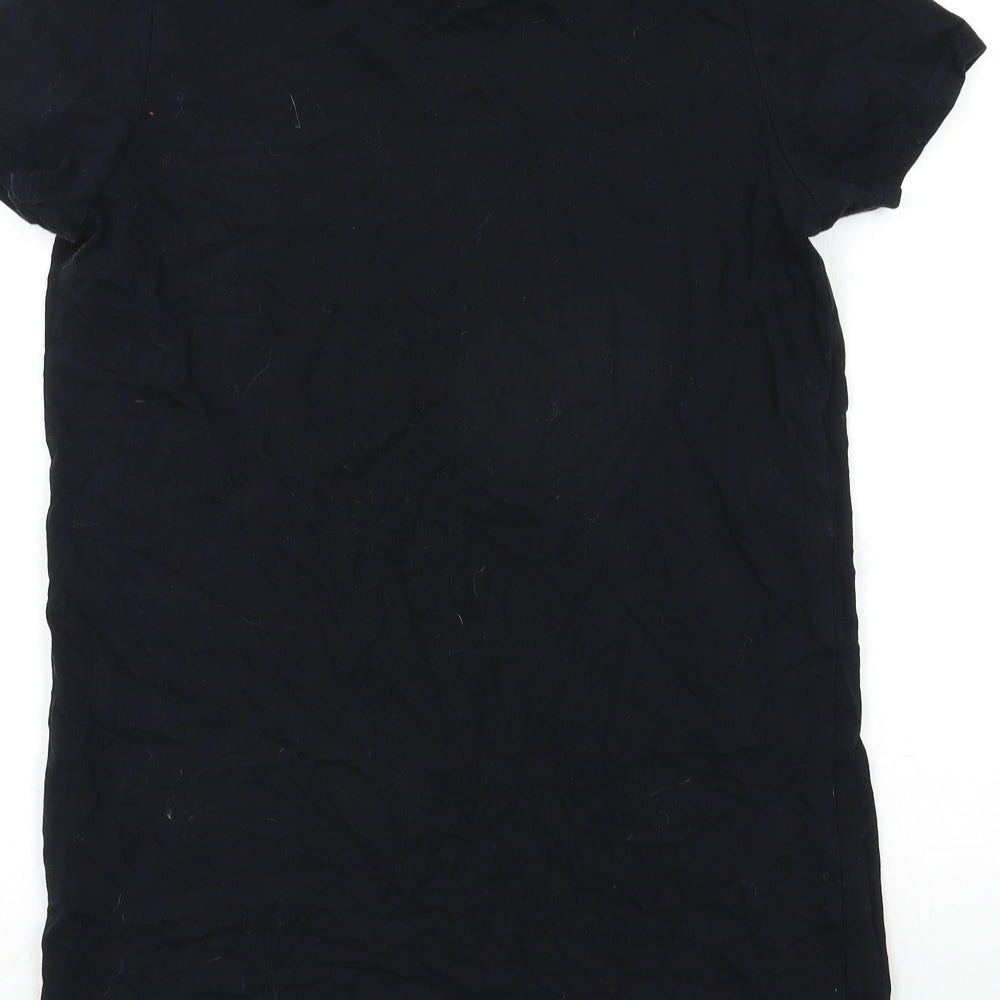 Primark Boys Black Basic T-Shirt Size L - FORTNIGHT
