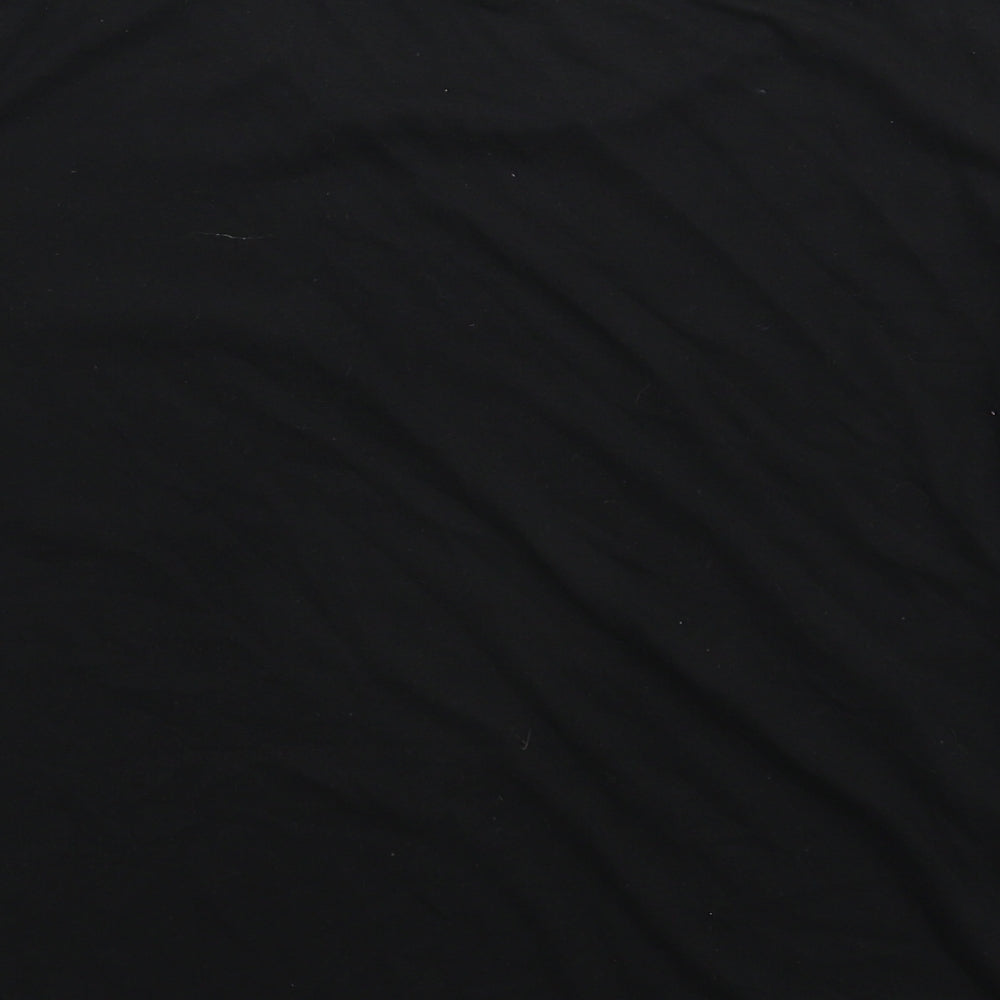 Divided Womens Black Basic T-Shirt Size S