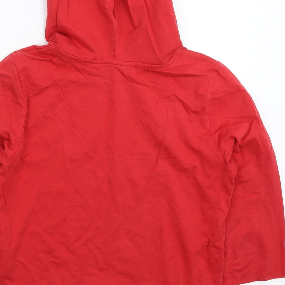 H&M Girls Red Pullover Hoodie Size 14 Years