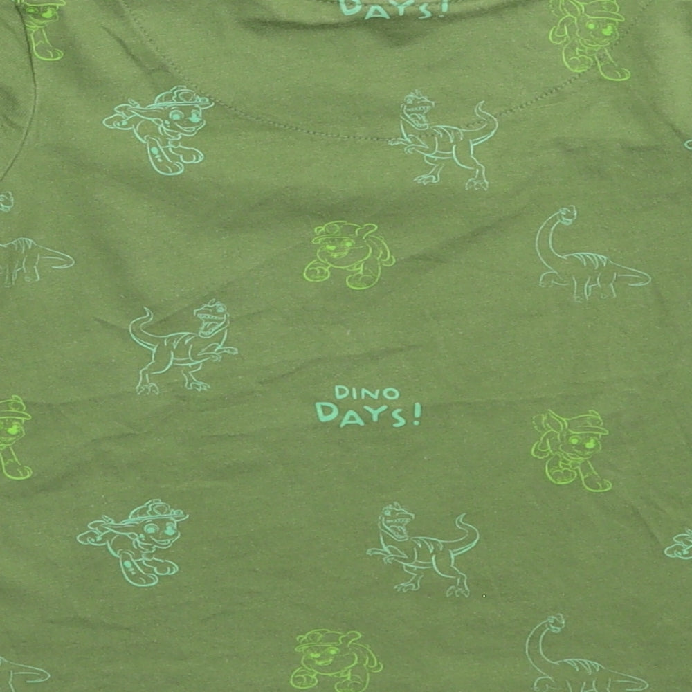 George Girls Green Basic T-Shirt Size 2-3 Years