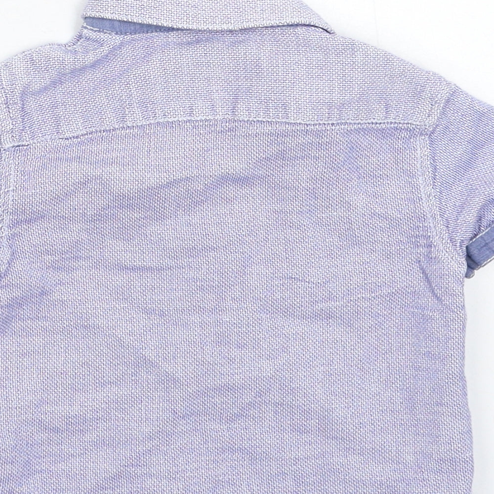 Matalan Baby Blue Basic Button-Up Size 18-24 Months