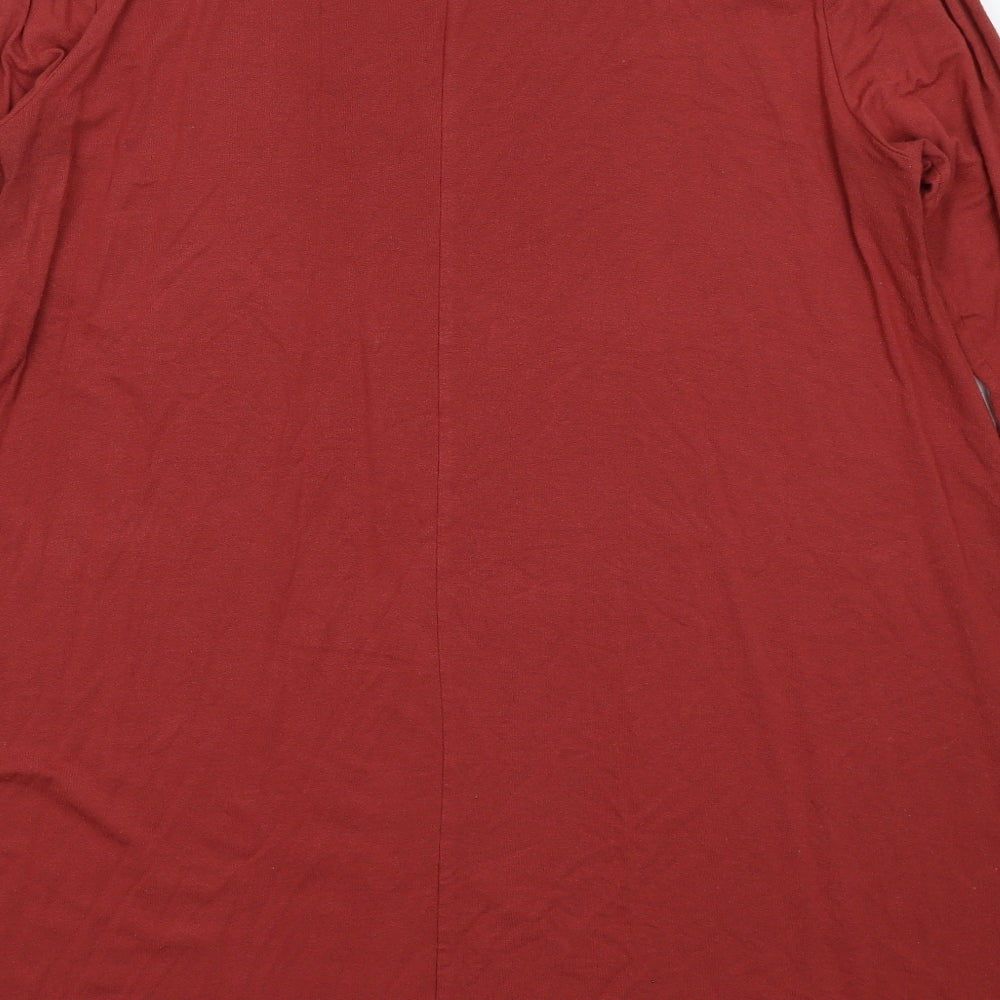 Papaya Womens Brown Jumper Dress Size M