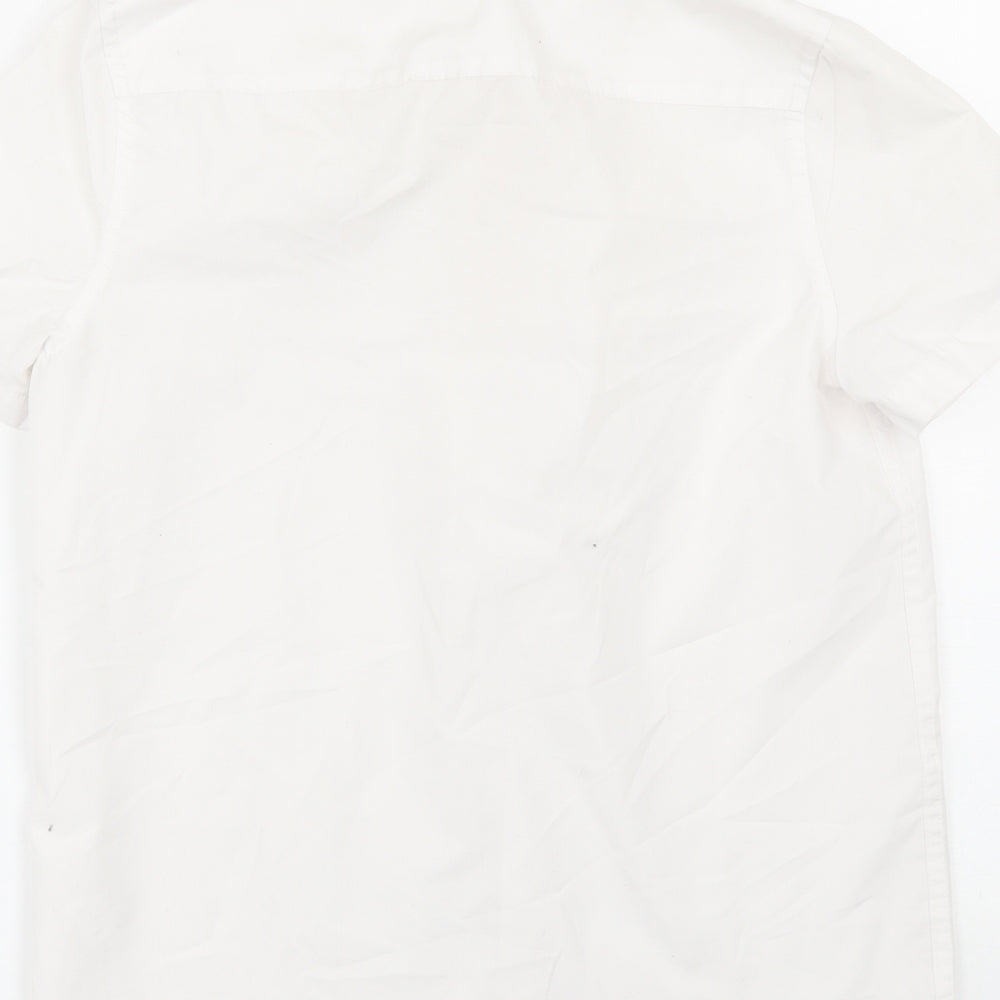 George Boys White Basic Button-Up Size 11-12 Years - School uniform