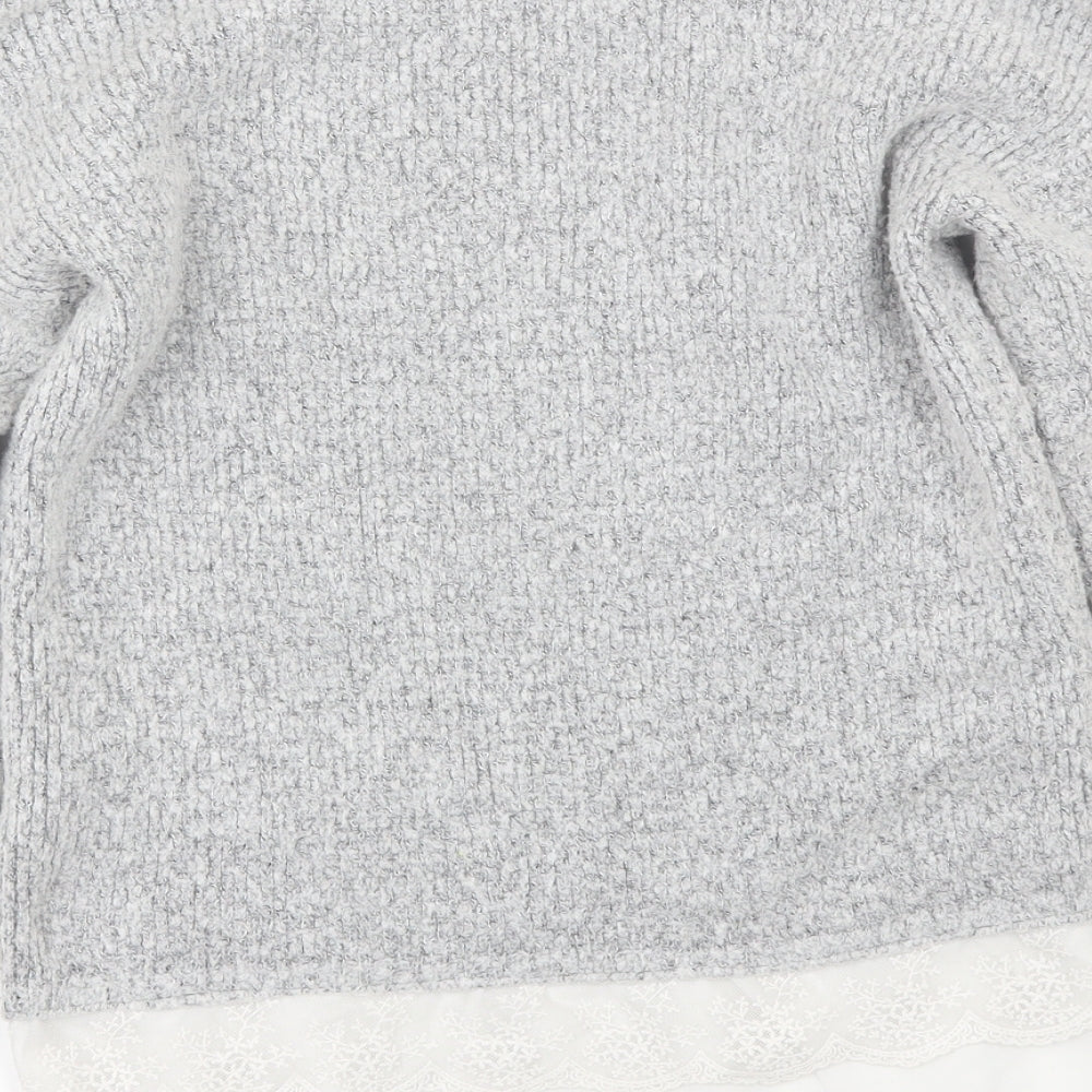 Young Dimension Girls Grey Pullover Jumper Size 11-12 Years