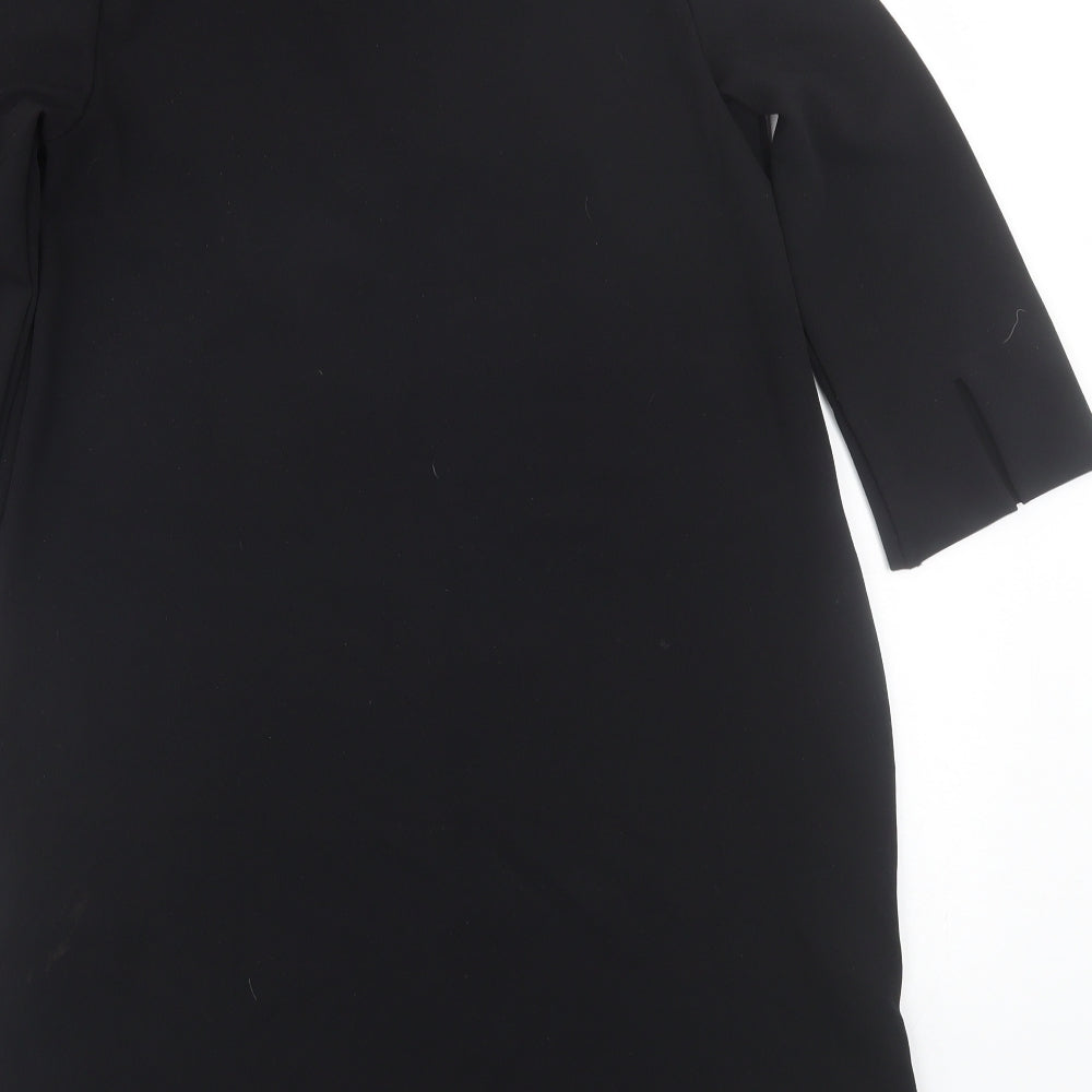 H&M Womens Black T-Shirt Dress Size S