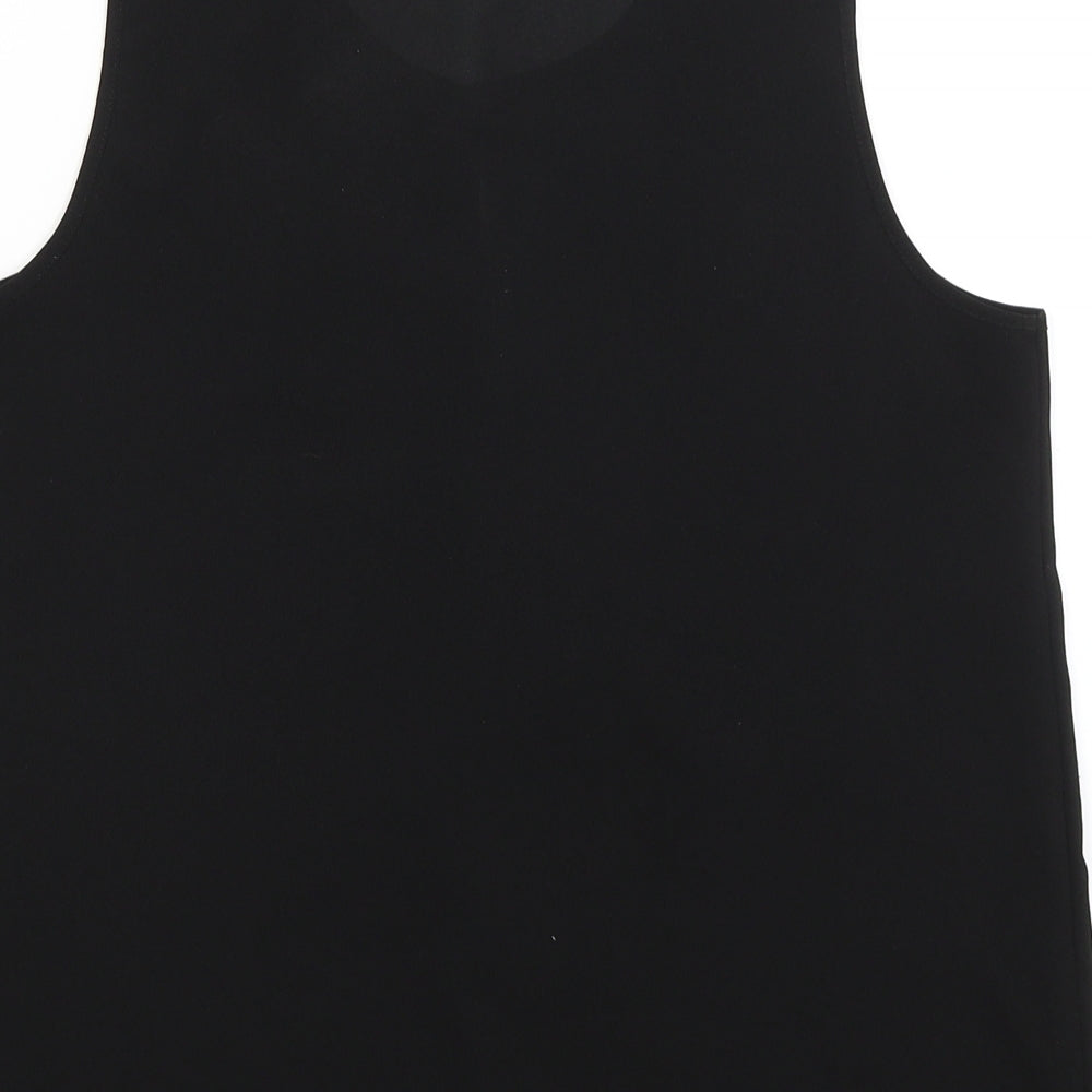Atmosphere Womens Black Basic Tank Size 10