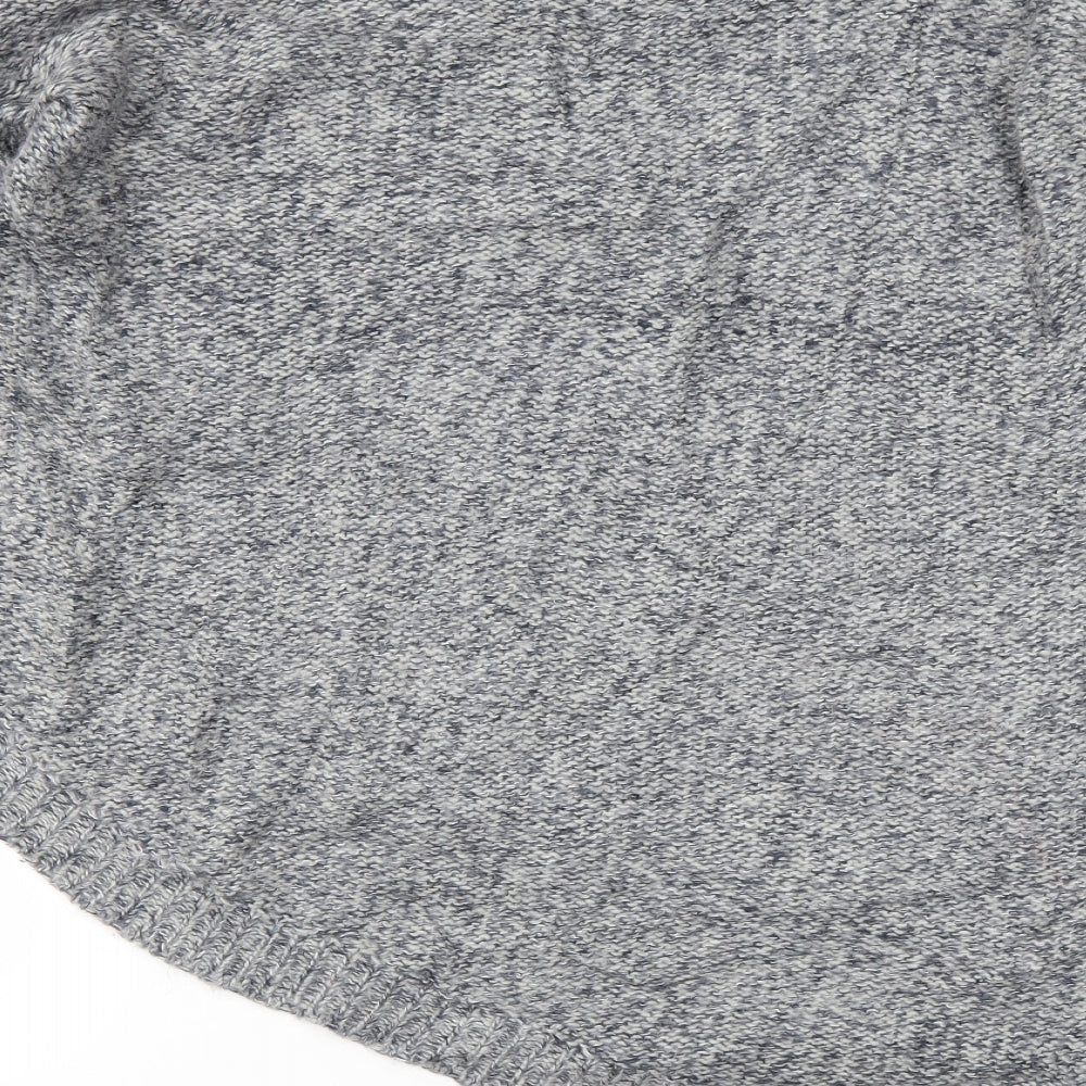 LABEL Womens Grey Pullover Jumper Size 10