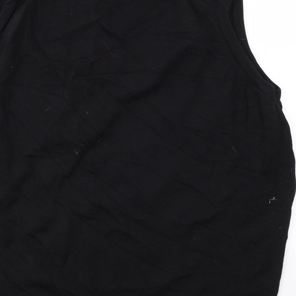 ST MICHEAL Mens Black Pullover Sweatshirt Size S