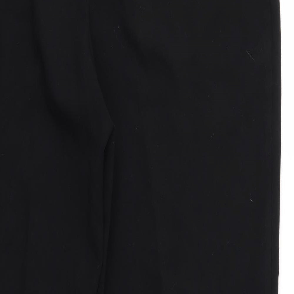 Marks & Spencer Mens Black Trousers Size 18 L31 in