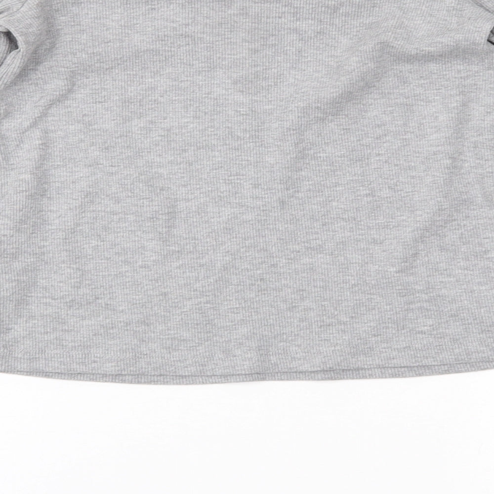 Primark Womens Grey Basic Blouse Size S