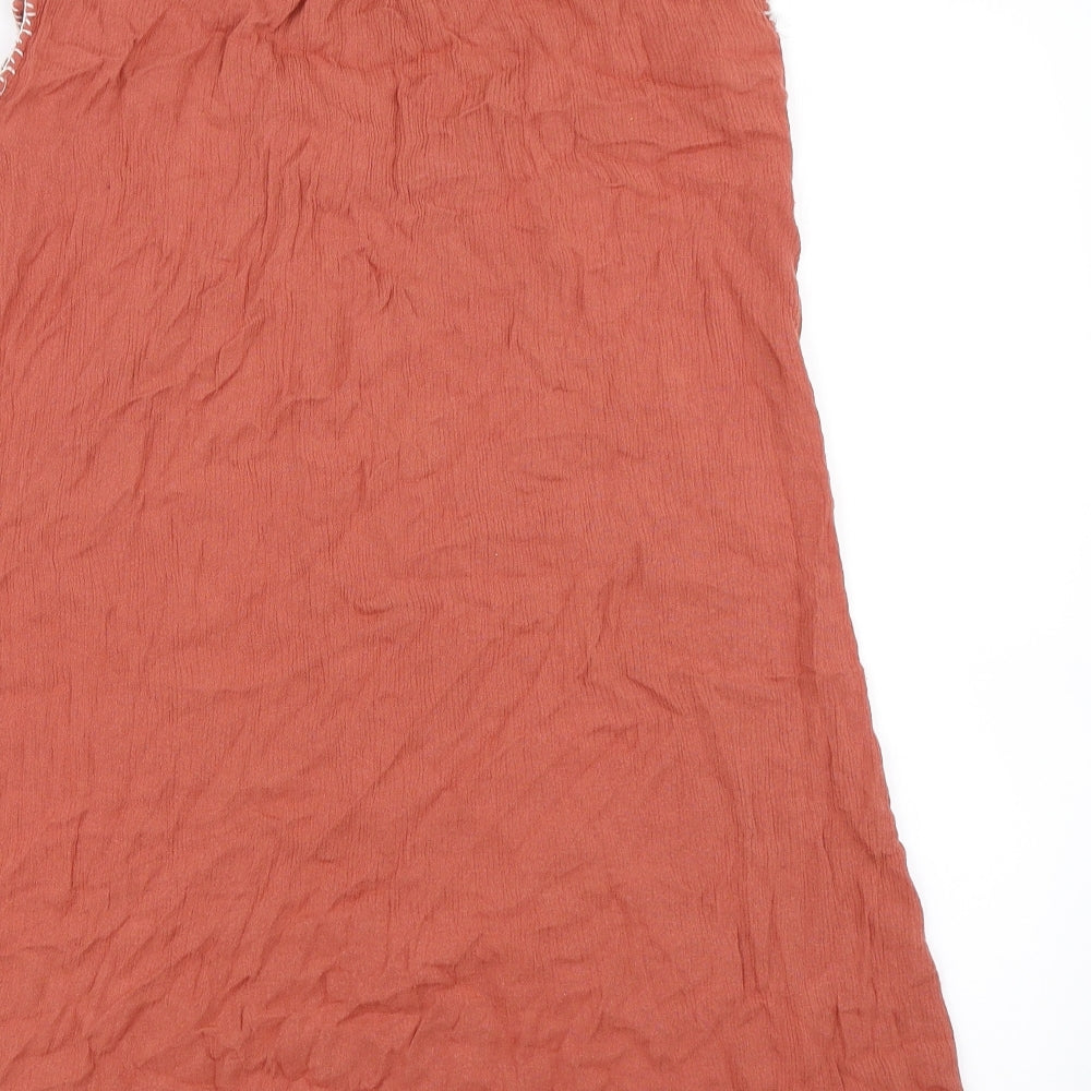 New Look Womens Orange Mini Size 6