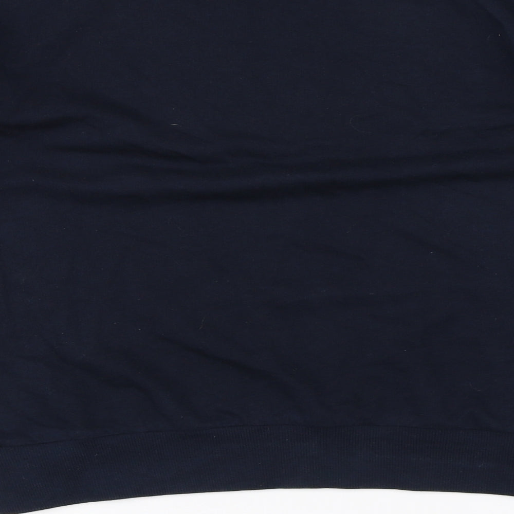 Divided Womens Blue Pullover Sweatshirt Size XS