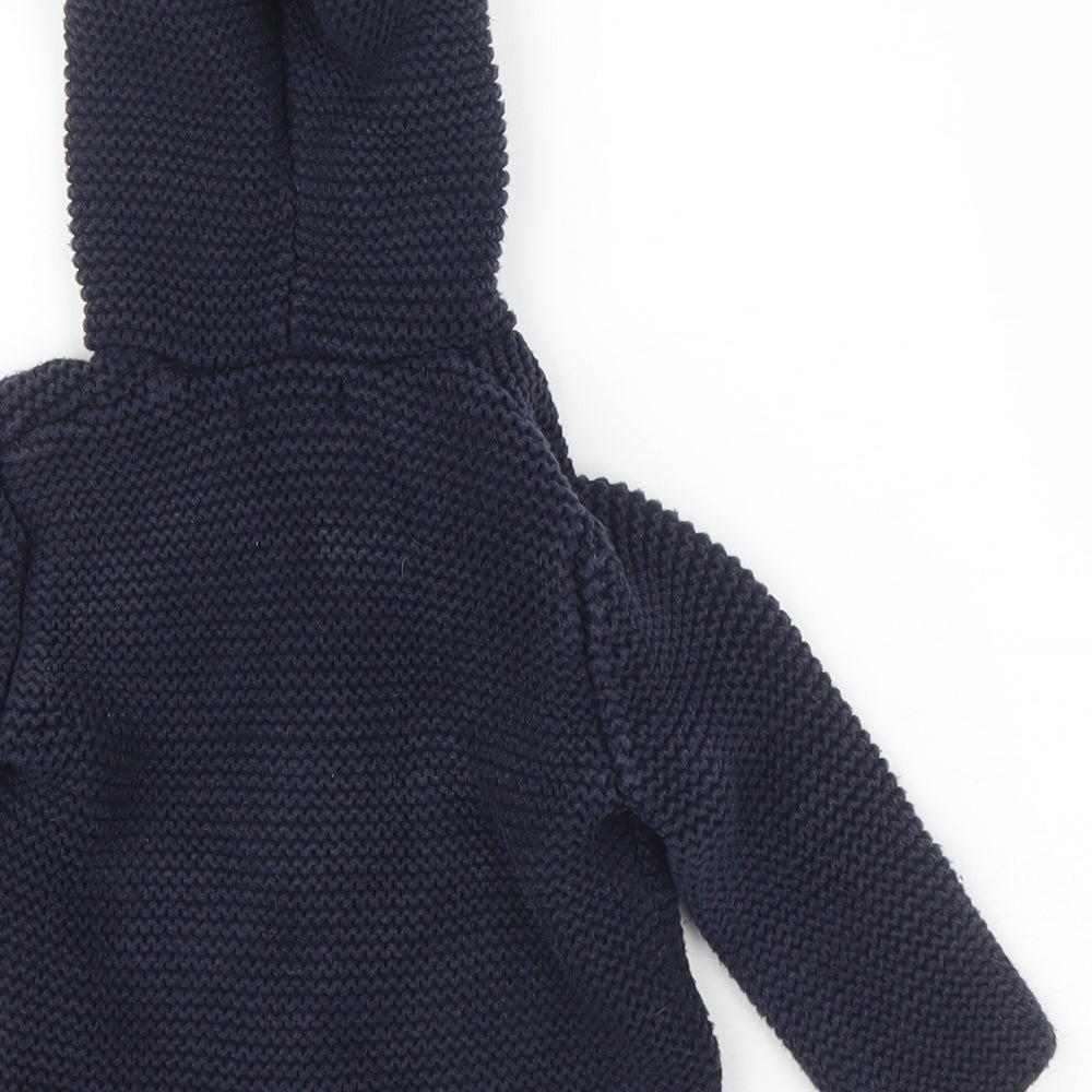 Gap Baby Blue Cardigan Jumper Size 6-9 Months