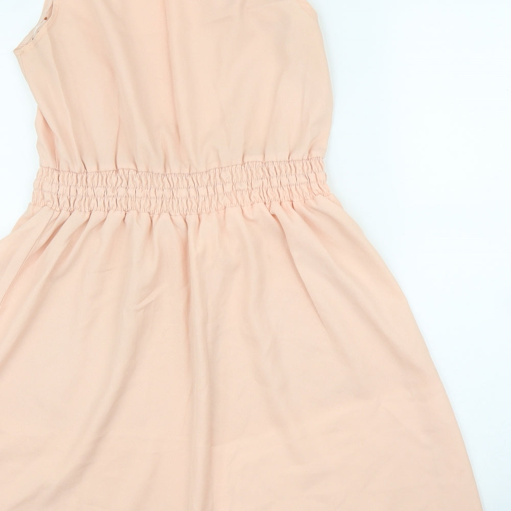 Ruiyige Womens Pink A-Line Size M