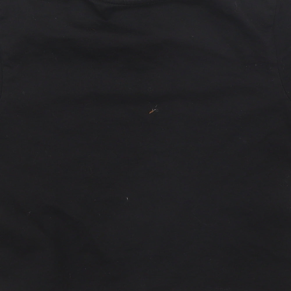 Mackenzie Boys Black Basic T-Shirt Size 7 Years